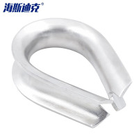 海斯迪克 HK-5121 304不锈钢鸡心环 钢丝绳保护套三角环 羊眼马眼夸口三角圈 304不锈钢鸡心环 M20(1个)