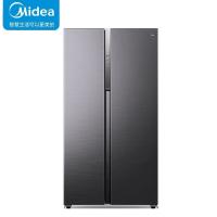 美的(Midea)[601升级款]603升急速净味对开电冰箱全区净化风冷智能双变频 BCD-603WKPZM(E)