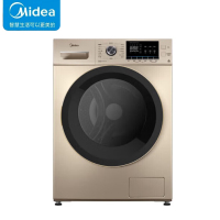 美的(Meide)洗衣机全自动滚筒洗衣机 10公斤kg大容量 京品家电 洗烘一体MD100-1451WDY-G21G