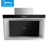 美的(Midea)抽油烟机侧吸 17立方大吸力 玻璃面板 CXW-200-JMY1 标准安装