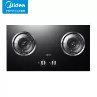 美的(Midea)台嵌两用燃气灶 玻璃面板 4.5kW火力 JZT-QW08 标准安装