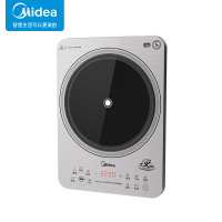 美的(Midea)电磁炉家用炒菜火锅多功能一体2200W大功率节能电磁灶智能炫彩高强面板恒匀火加热MC-22MC01