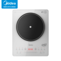 美的(Midea)电磁炉家用多功能定时琉晶面板灶火锅炒菜3D悬浮加热四重防水炒炉 188mm大线圈MC-22RB13