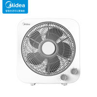 美的(Midea)电风扇家用客厅台扇大风力学生宿舍台式转页扇办公室桌面电扇便携 KYT30-21MA