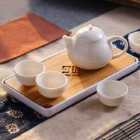 沏一杯茶 PC805[小葫芦]一壶四杯一茶盘一巾一包