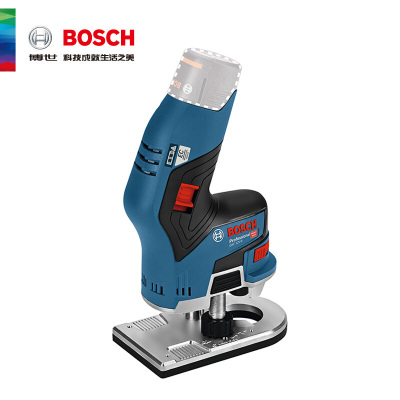 博世(BOSCH)充电式修边机GKF12V-8锂电无刷电机电锣雕刻电动工具 裸机