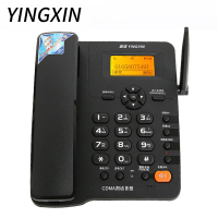 盈信Ⅲ型电信版 无线插卡座机 固定插卡电话机 电信版手机SIM卡 黑色