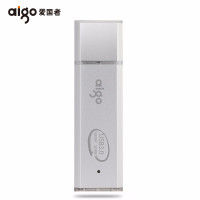 爱国者(aigo) 电脑高速U盘 USB3.0 小巧便携闪充金属亮银优盘U320 银色 128G