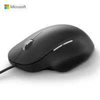 微软 鼠标 简约精准鼠标 黑色 有线鼠标