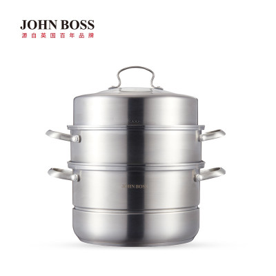 JOHN BOSS HG-G26 不锈钢多用锅具 三层蒸锅