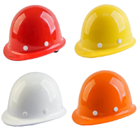 水龙珠(SHUILONGZHU) 建筑施工防护头盔劳保安全帽 玻钢型加厚款 可定制