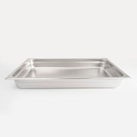 禧天龙(Citylong)304不锈钢份数盆 分盆 打菜盆 烤盘 汤池盆 加厚不锈钢1/1 65mm