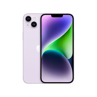 Apple iPhone14PLUS支持移动联通电信5G双卡双待手机 紫色[新品 非质量问题不支持7天无理由退]256G