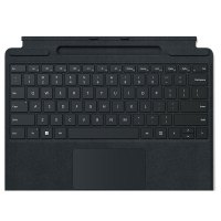 微软Surface Pro 专业键盘盖+超薄触控笔2 黑色键盘盖适配pro9,超薄触控笔2代