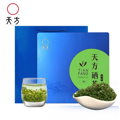 天方 石台硒茶绿茶 雨前一级浓香茶 500g