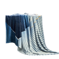 水星家纺尚·光影传奇数码印花法兰绒毯150*200cm