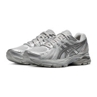 企采严选 缓震跑鞋女鞋网面跑步鞋耐磨运动鞋 GEL-FLUX CN 灰色/银色(36-40码)