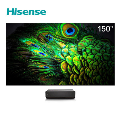 海信(Hisense) T68超短焦150英寸6000流明4K智能高亮激光投影机