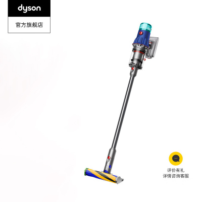 戴森(DYSON) V12 Detect Slim Fluffy轻量手持吸尘器大吸力