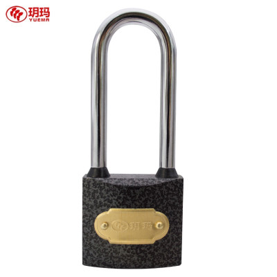 玥玛 加长挂锁大门锁柜门锁头电表箱防盗锁免钥匙上锁SG-38L