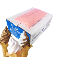 企购优品草莓奶浆商用冰淇淋浆料冰激凌粉冰淇淋原料 草莓2kg/包