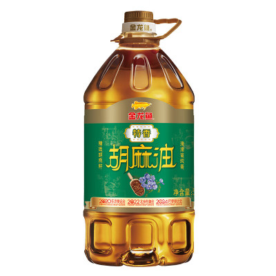 金龙鱼胡麻油特香胡麻油5L