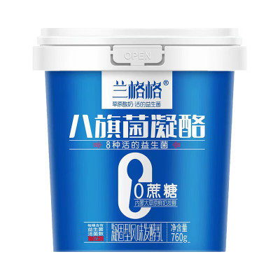 兰格格 八旗菌凝酪760g*2桶