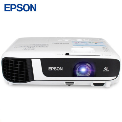 爱普生(EPSON) CB-W52 投影仪 带支架 带电动幕布