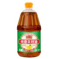 鲁花厨中香纯香菜籽油1.8L