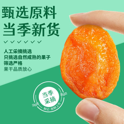 鲜记 红杏干468g/罐 蜜饯果脯水果干办公室零食