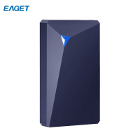 忆捷(EAGET)移动硬盘G100 USB3.0接口2.5英寸移动机械硬盘写入100M/S以上 时尚款 2TB
