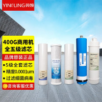 英领(YinGLinG) 英领400G商用净水器滤芯耗材配件PP棉RO反渗透膜 五级全套滤芯 含安装