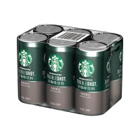 星巴克 星倍醇(经典美式)咖啡饮料228ml*6罐/组