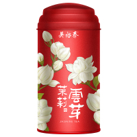 吴裕泰茶叶 花茶花草茶 浓香型茉莉花茶茉莉云芽 八窨高芽鲜醇150g罐装