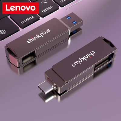 联想(lenovo) 大容量双接口高速 适用Type-c苹果电脑 USB3.1/Type-C 锖色 128G