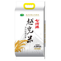 七河源越光米5kg 吉野家用米 东北大米 真空包装 日本米种