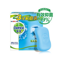 滴露(Dettol)健康抑菌香皂 薄荷冰爽 115克*3