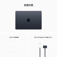 Apple MacBookAir(A2681)13.6M2芯片8核GPU8G256GSSD午夜色MLY33CH/A笔记本