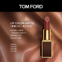 TOM FORD口红黑管哑光TF16斯嘉丽红 显白正红色 生日礼物女送女友