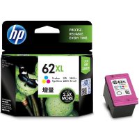 惠普C2P07AA 62XL 高容量原装彩色墨盒 (适用HP OfficeJet 200 移动打印机)