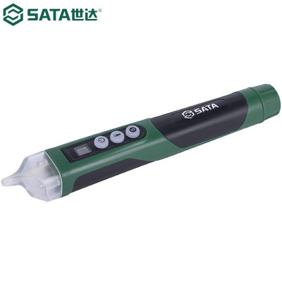 世达(SATA)工具高精度非接触式感应测电笔62702A试电笔电工断点检测带照明