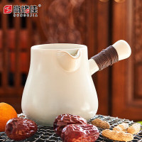 尚烤佳(Suncojia)煮茶罐 侧把煮茶壶 陶壶 围炉煮茶 烤茶罐 茶具 炭炉配件
