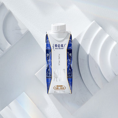 蒙牛(MENGNIU) 特仑苏有机纯牛奶全脂灭菌乳利乐梦幻盖250ml×10 包(3.8g乳蛋白)