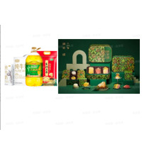 金龙鱼/十月稻田/君乐宝 米油牛奶组合 6.4L+2.5KG+粽享盛宴粽子礼盒