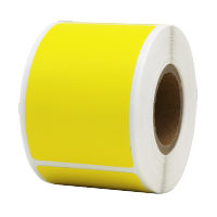 佰纳瑞(BAINARUI) BNR-B039 打印标签纸颜色:黄色(尺寸:38mm*60mm)单位:250片/卷