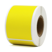 佰纳瑞(BAINARUI) BNR-B039 打印标签纸颜色:黄色 尺寸:38mm*60mm 单位:250片/卷