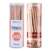 晨光HB铅笔优品六角50支筒装AWP30401