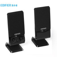 漫步者(EDIFIER) R10U 2.0声道电脑音响音箱台式机笔记本桌面音响 黑色