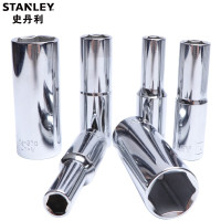 史丹利(STANLEY) 12.5mm系列公制6角长套筒19mm 大飞快速扳手套筒 93-534-1-22