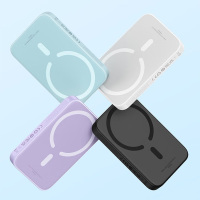 CN-倍思 磁吸迷你Air 无线快充移动电源 6000mAh 20W 星海蓝